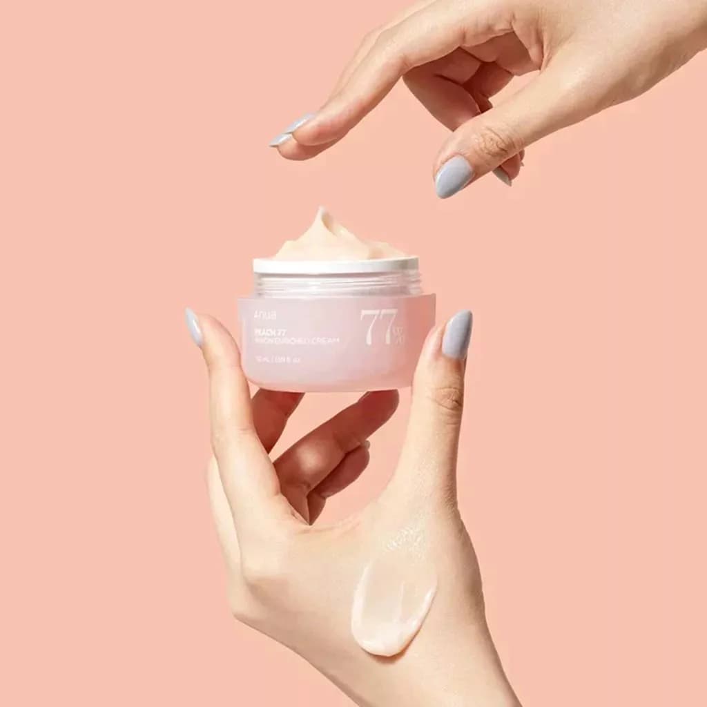 کرم نیاسین هلو ۷۷٪ آنوا | Anua Peach 77 Niacin Enriched Cream — تصویر ۴