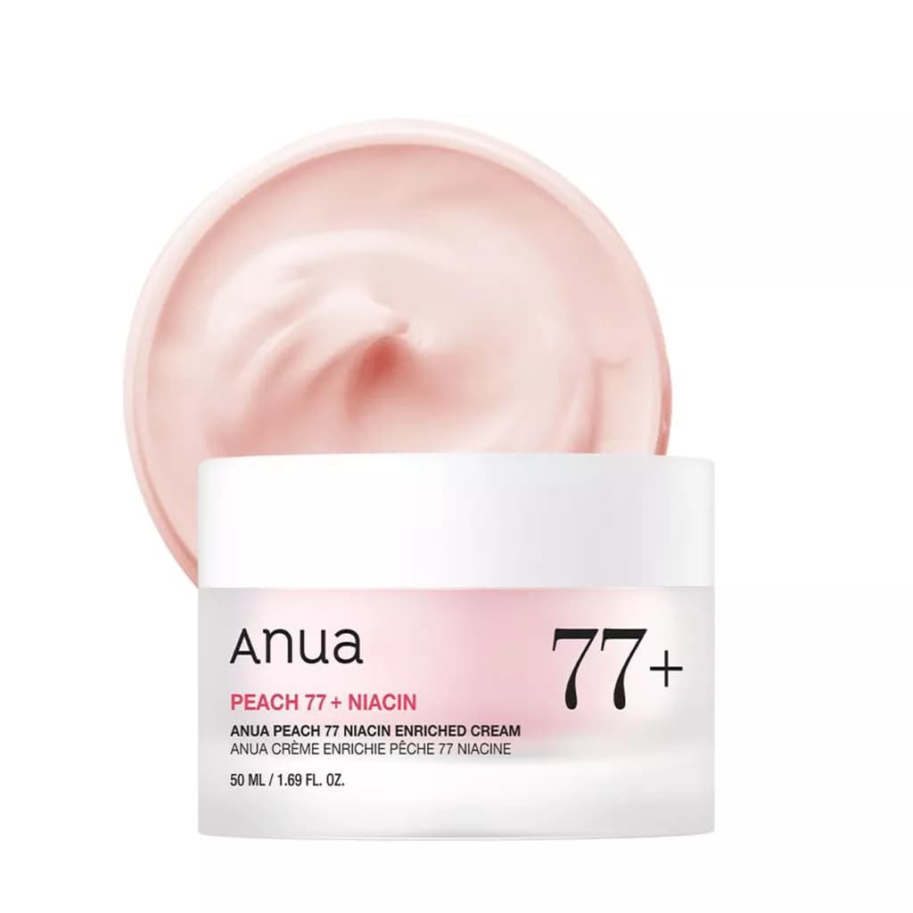 کرم نیاسین هلو ۷۷٪ آنوا | Anua Peach 77 Niacin Enriched Cream