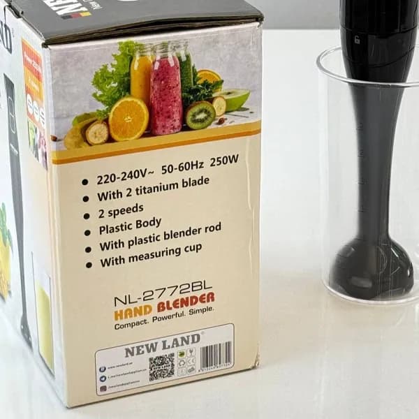 گوشت کوب برقی نیولند مدل 2772 / NEWLAND NL-2772BL — تصویر ۳