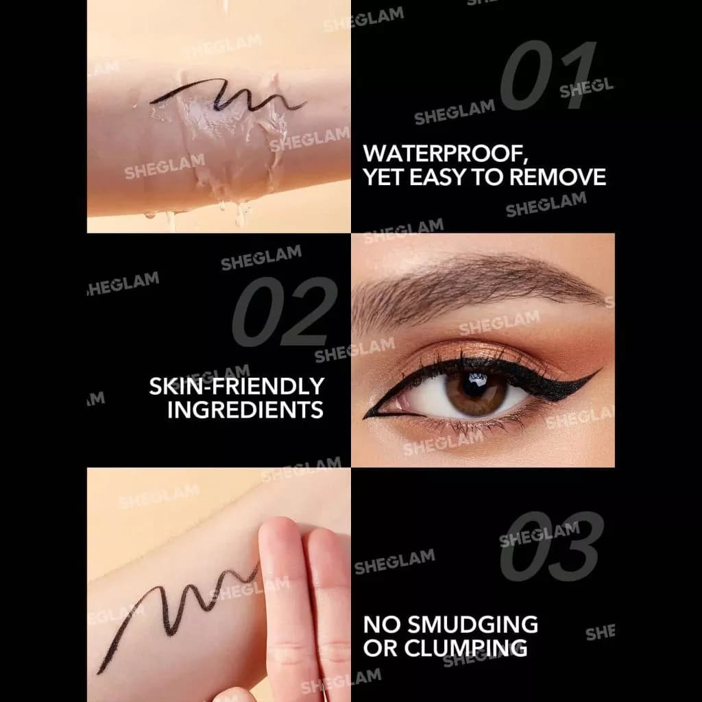 خط چشم ماژیکی شیگلم | SHEGLAM Marker Eyeliner — تصویر ۴