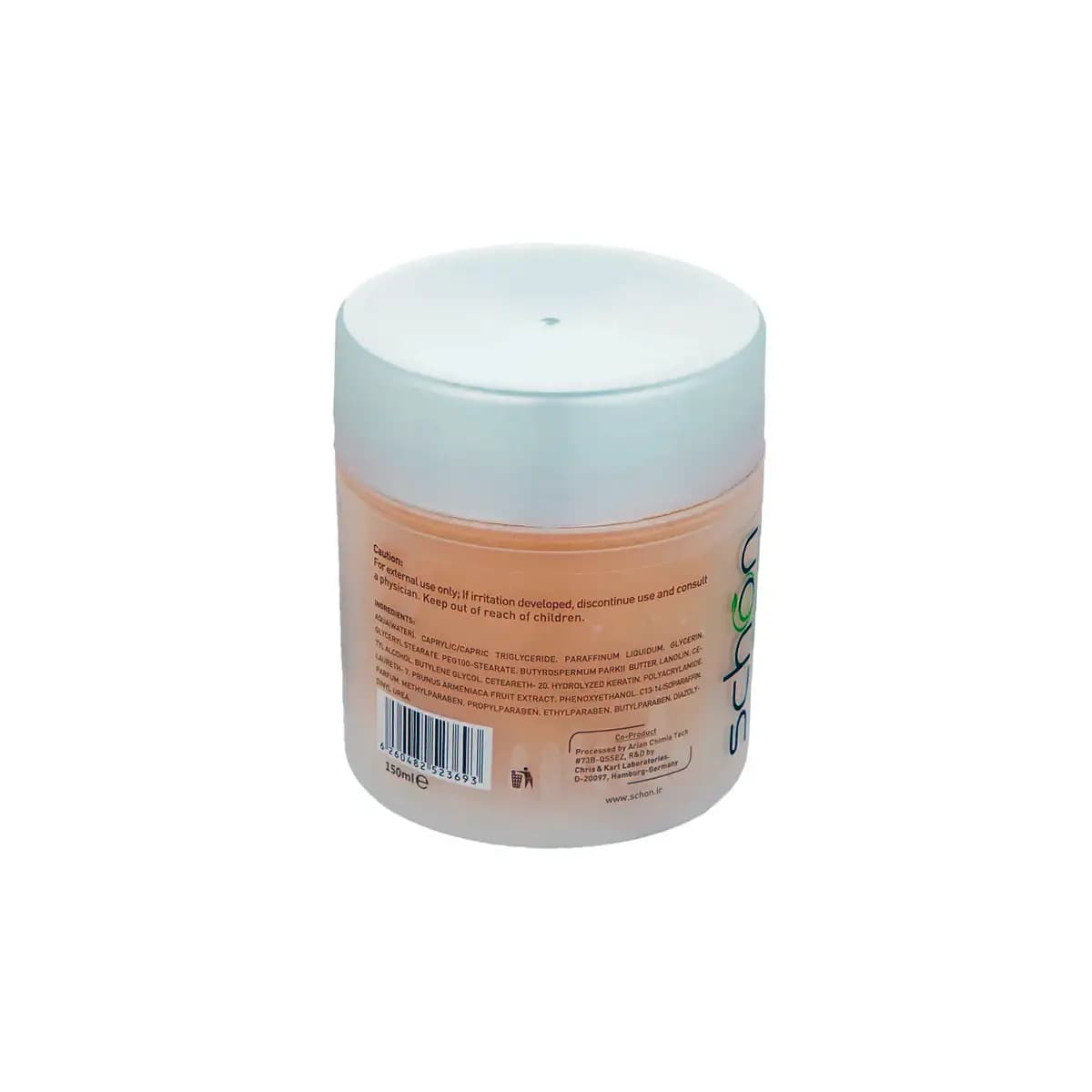 کرم دست و ناخن عصاره زردآلو 150 میلی لیتر | Schon Shea Butter Hand And Nail Cream — تصویر ۲