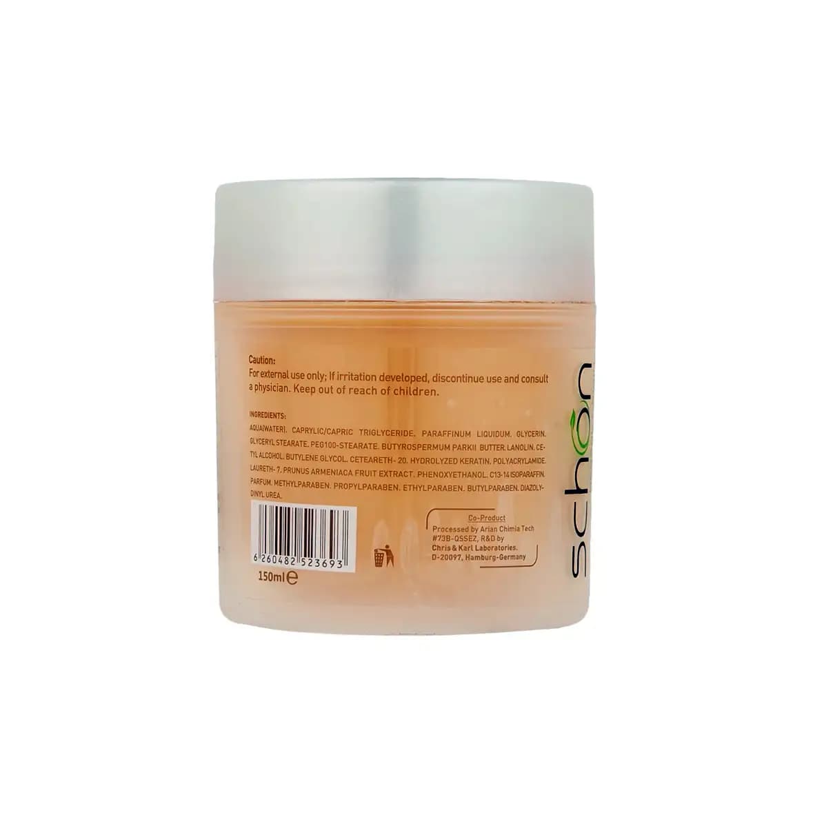 کرم دست و ناخن عصاره زردآلو 150 میلی لیتر | Schon Shea Butter Hand And Nail Cream — تصویر ۳
