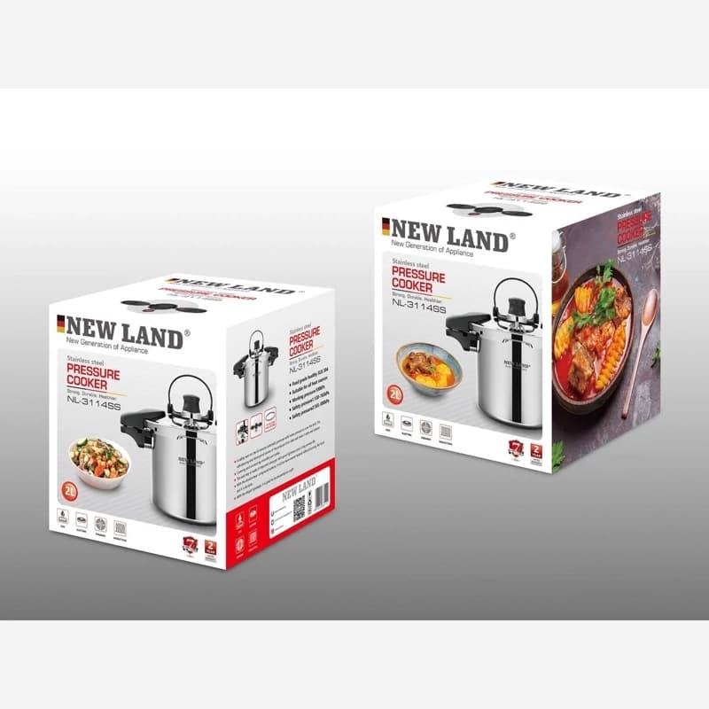 زودپز کلیپسی 2 لیتری نیولند مدل 3114 / NEWLAND 3114