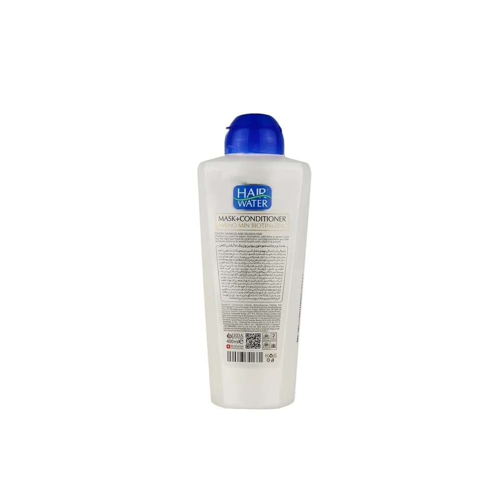 ماسک نرم کننده مو بیوتین و زینک هیر واتر | Hair Water Biotin And Zinc Mask Conditioner — تصویر ۲