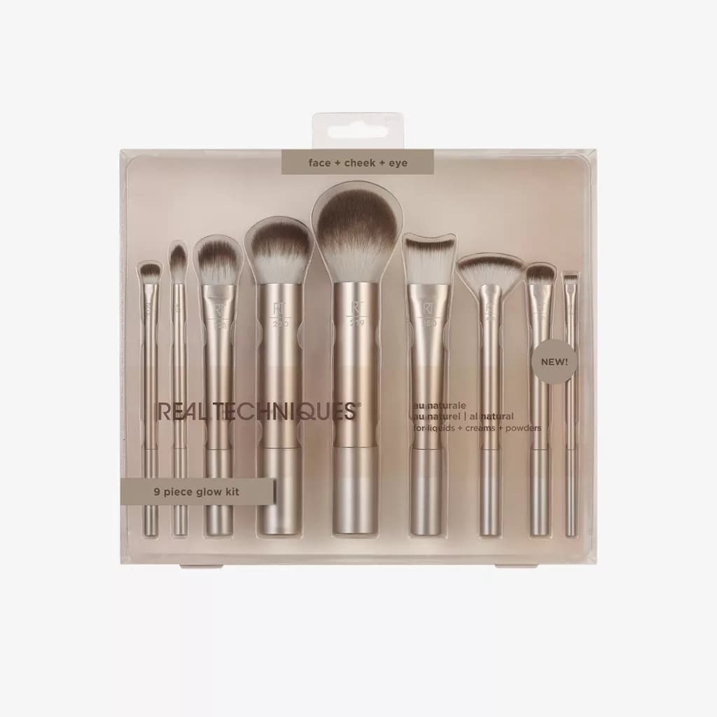 ست براش گلو ریل تکنیک | Real Techniques 9 Piece Glow Kit