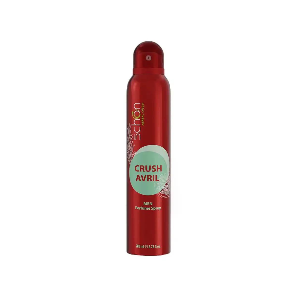 اسپری خوشبوکننده بدن مردانه شون مدل کراش آوریل 200 میلی لیتر | Body Spray Crush Avril Schon 200ml