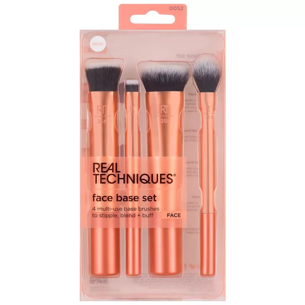 ست براش پایه صورت ریل تکنیکس ۴ عددی | Real Techniques Face Base Set 4 Multi Use Base Brushes