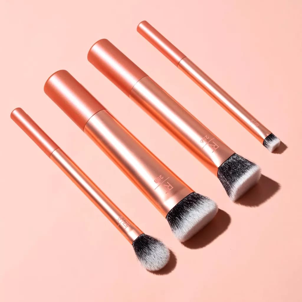 ست براش پایه صورت ریل تکنیکس ۴ عددی | Real Techniques Face Base Set 4 Multi Use Base Brushes — تصویر ۲