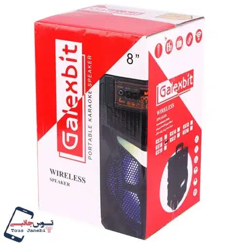 اسپیکر بلوتوثی قابل حمل Galexbit مدل GS18 — تصویر ۲