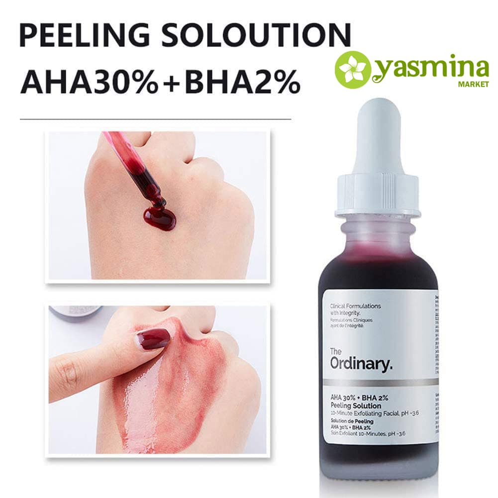 سرم پوست اوردینری لایه بردار AHA 30% + BHA 2% Peeling Solution روشن کننده و ضد لک ۳۰ میلی لیتر — تصویر ۳