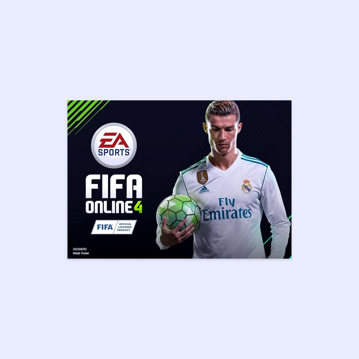 پوستر هومرو مدل فلزی طرح فوتبالی فیفا کد PS438