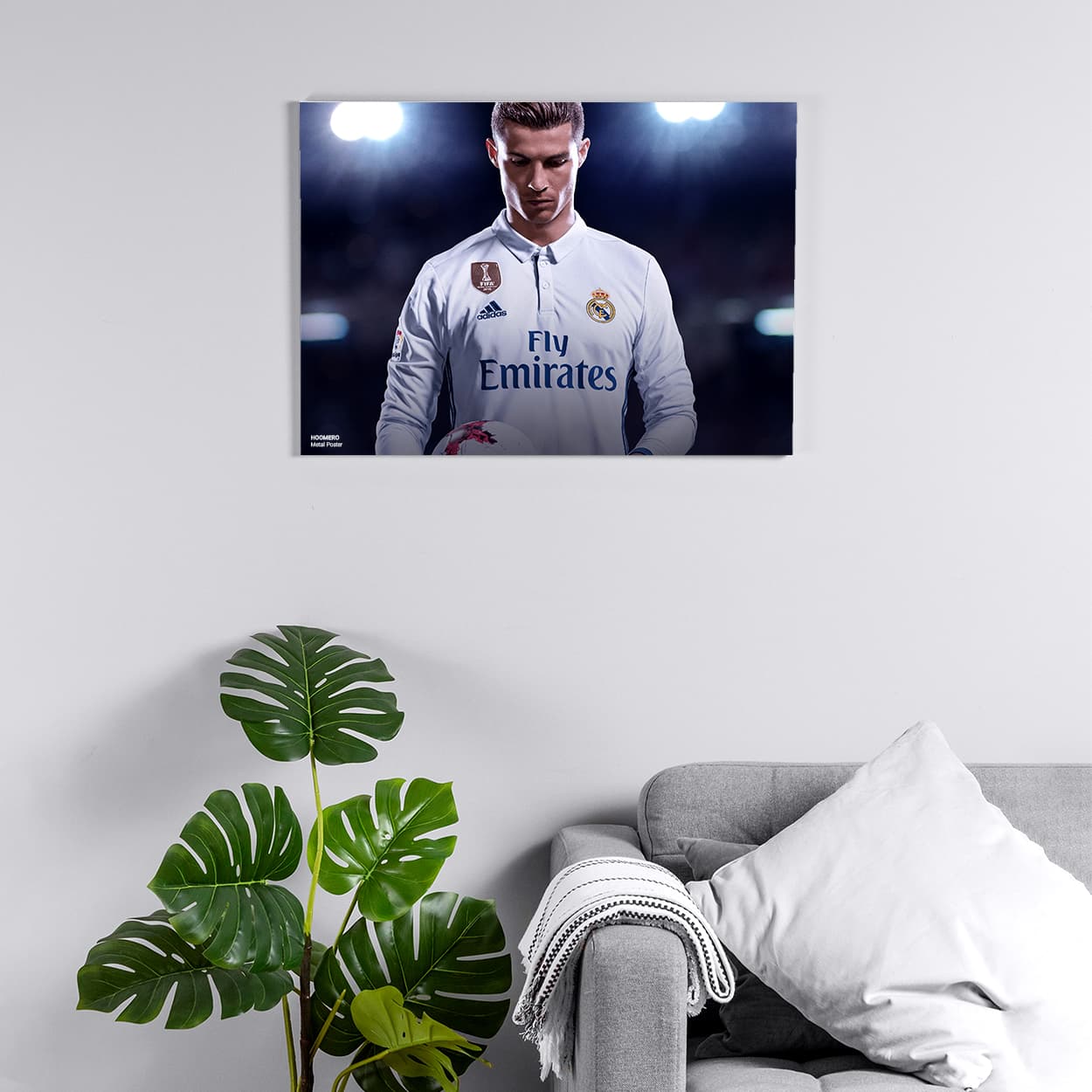 پوستر فلزی هومرو مدل فلزی طرح فوتبالی فیفا کد PS430 — تصویر ۲