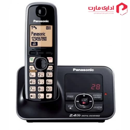 تلفن بي سيم KX-TG3721 پاناسونیک — تصویر ۲