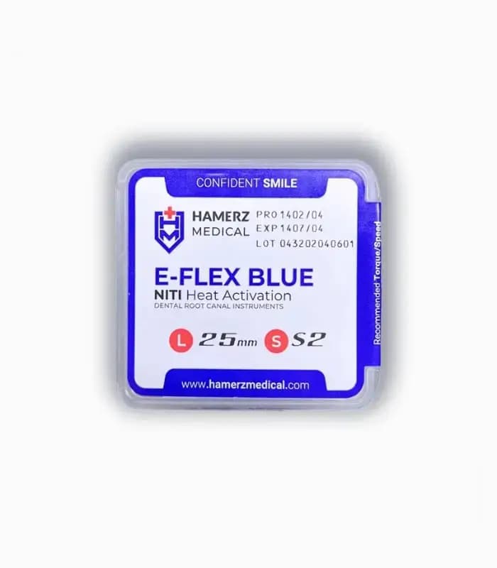 فایل روتاری هامرز بلو Hamerz Super File Endodontic Rotary Instrument Blue