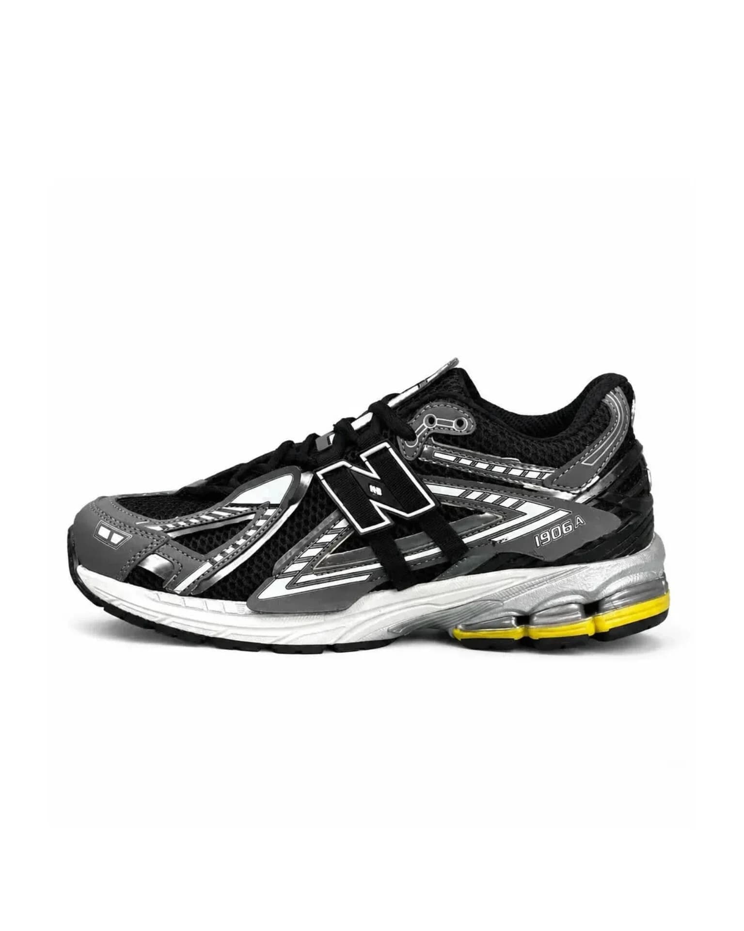 کتونی مردانه نیوبالانس 1906 مشکی طوسی کیفیت یک درحد مستر New BALANCE 1906