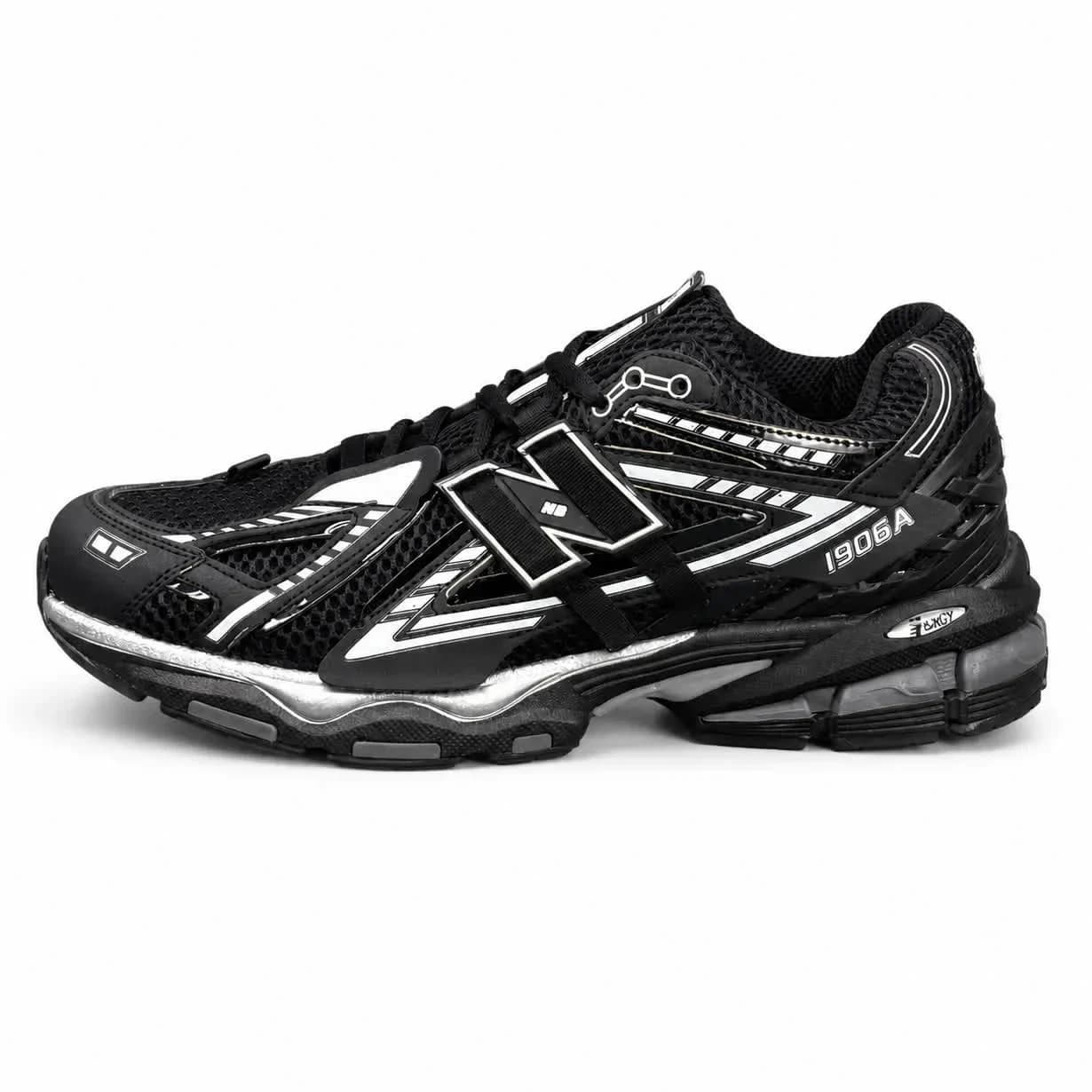 کتونی مردانه و بزرگ پا نیوبالانس 1906 مشکی 1906 New balance