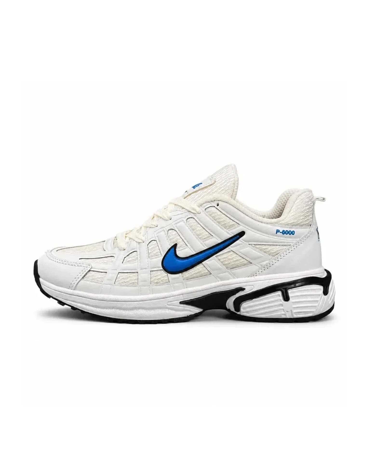 کتونی مردانه مدل رانینگ نایک P6000 سفید آبی NIKE — تصویر ۶