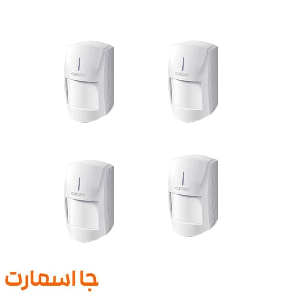 سنسور حرکتی دزدگیر کلاسیک مدل آلفا پلاس بسته 4 عددی