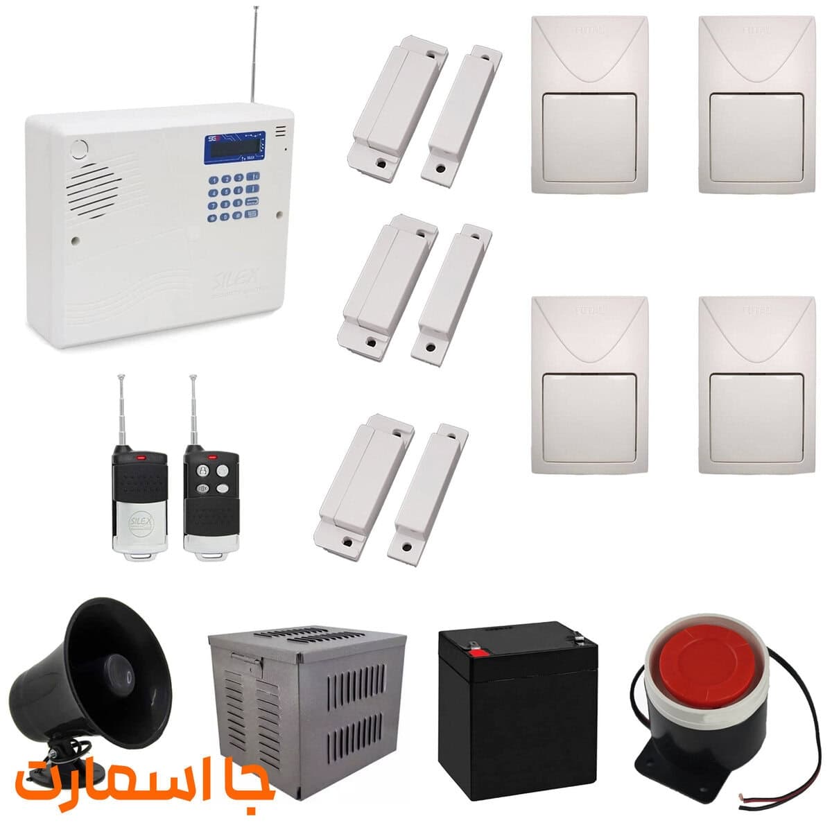 سیستم امنیتی دزدگیر سایلکس مدل SG8 – 805S کد Futal4 MGN3