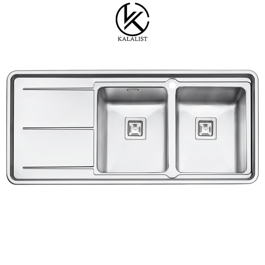 سینک ظرفشویی توکار پرنیان مدل PS 1225