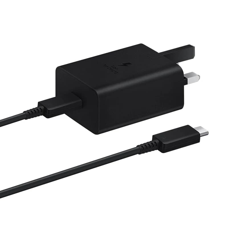 شارژر دیواری سامسونگ 45 وات EP-T4510 | شارژ فوق‌سریع SFC 2.0، کابل 1.8 متری تایپ‌سی، طراحی ایمن و بادوام — تصویر ۴