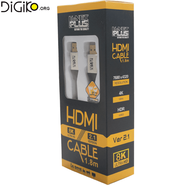 کابل HDMI 8K کی نت پلاس — تصویر ۲