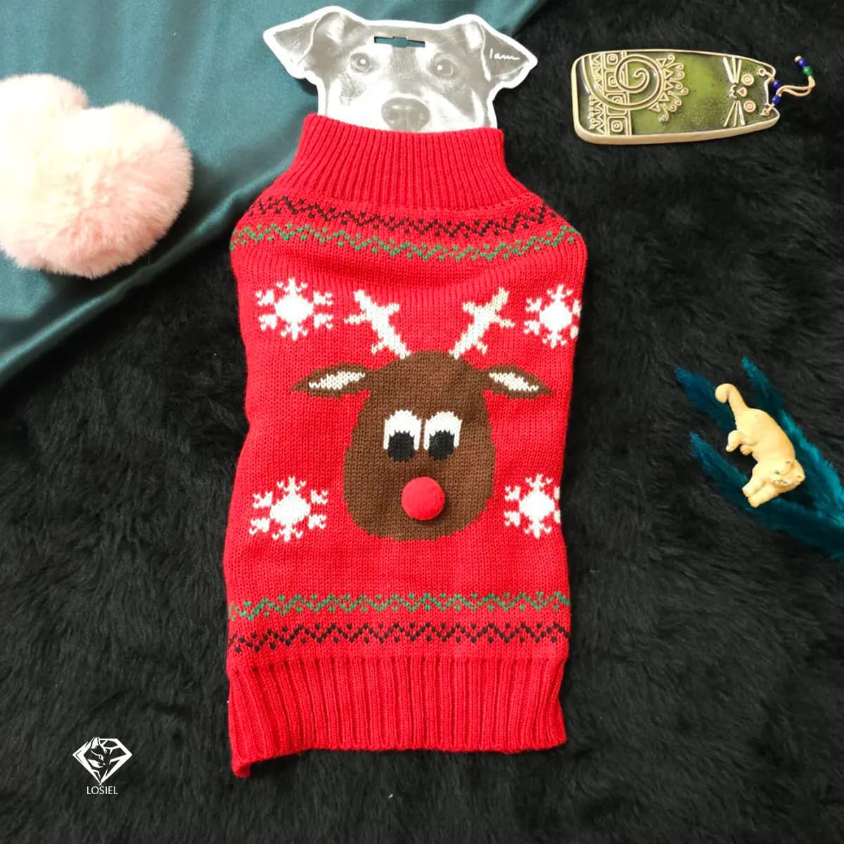 ژاکت سگ و گربه برند آی ام کد 73744TT — تصویر ۳