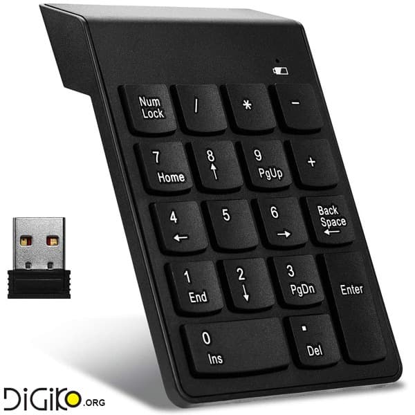 کیبورد اعداد وایرلس