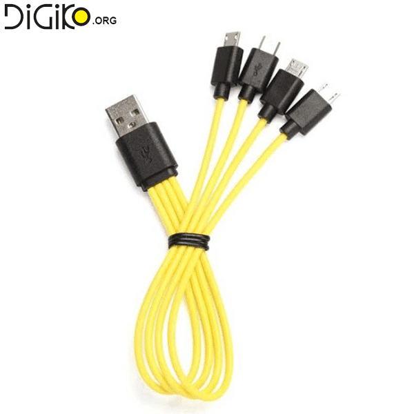 کابل شارژر 4 سر میکرو USB — تصویر ۲