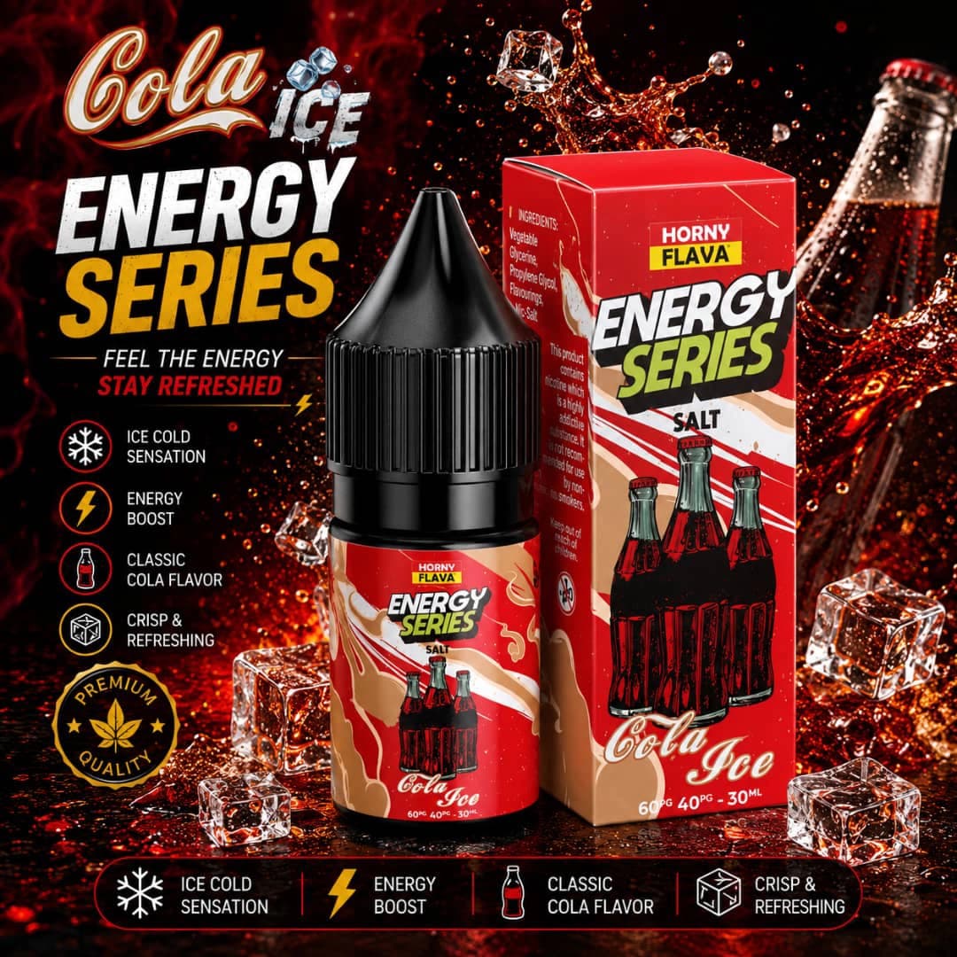 هورنی فلاوا کولا آیس سری انرژی (salt Horny Flava Cola Ice Energy Series)