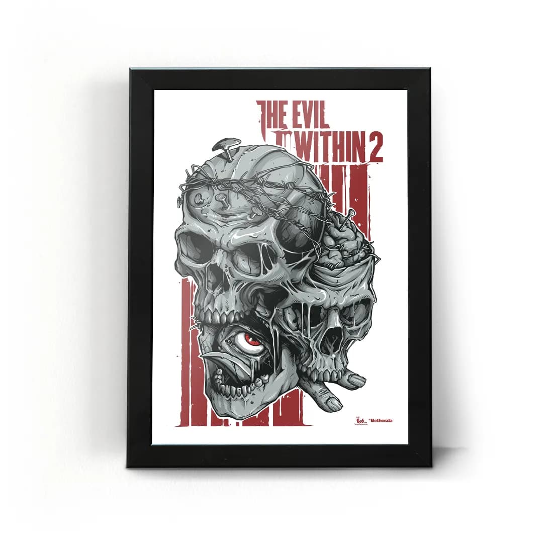 تابلو قاب اویل ویتین The Evil Within طرح 8