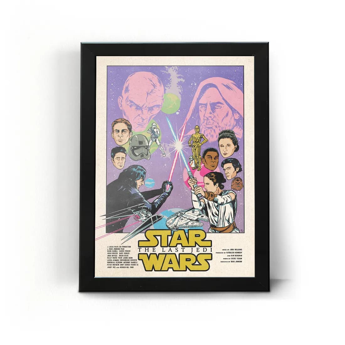 تابلو قاب جنگ ستارگان 2 Star Wars