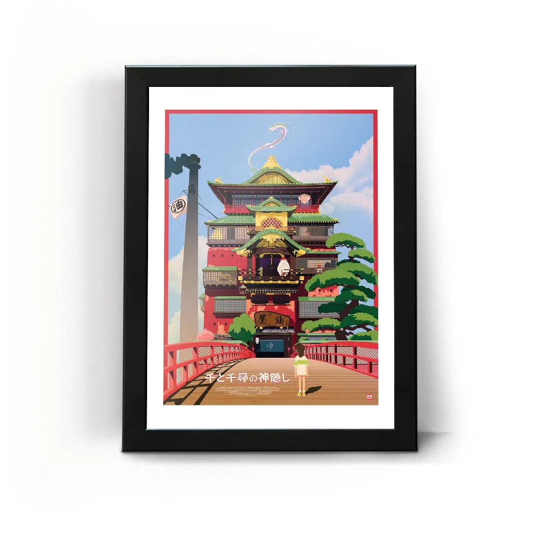 تابلو قاب شهر اشباح 2 Spirited Away