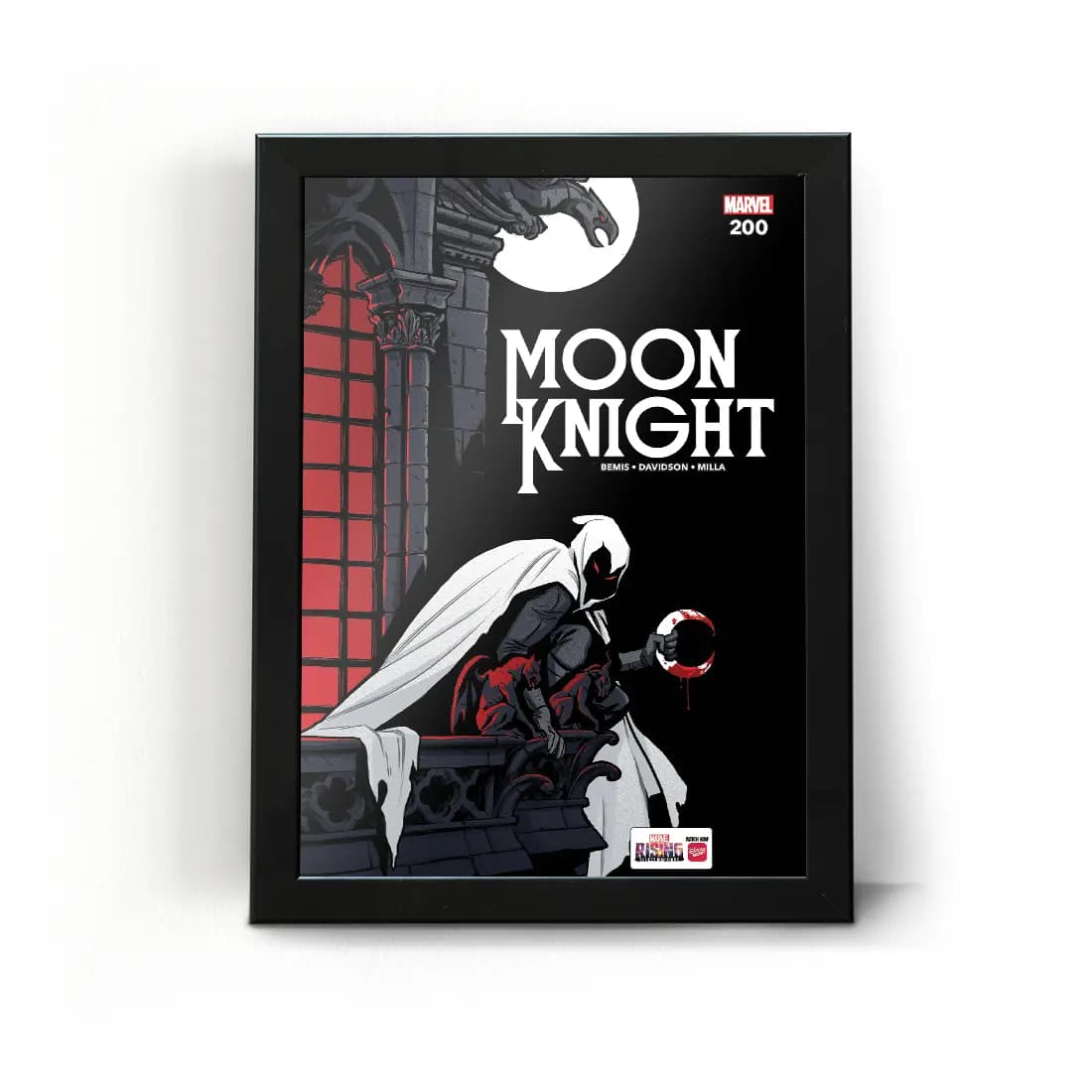 تابلو قاب شوالیه ماه 4 Moon Knight