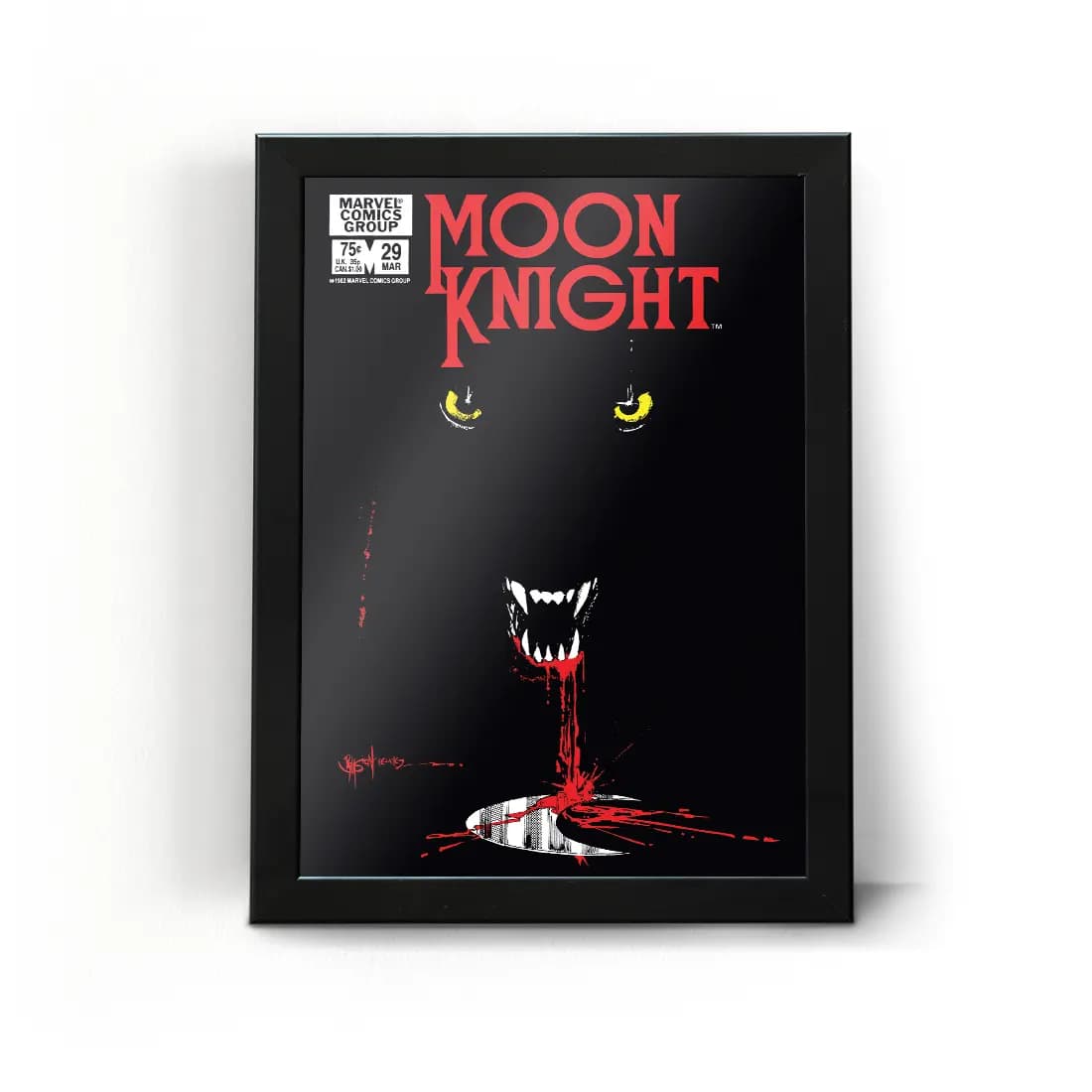 تابلو قاب شوالیه ماه Moon Knight