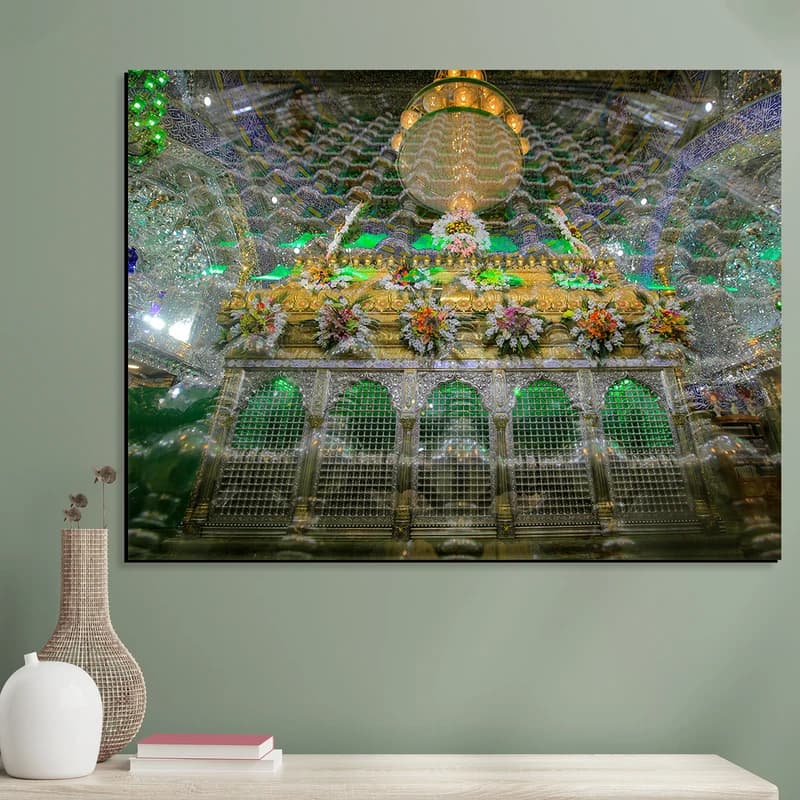 تابلو شاسی مدل نجف ضریح مطهر امام علی (ع) کد 01