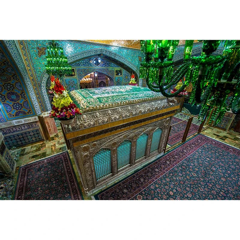 تابلو شاسی مدل روضه منوره ضریح مطهر حرم امام رضا (ع) کد 07