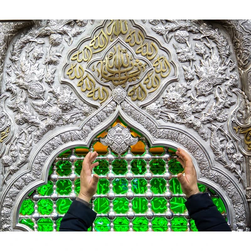 تابلو شاسی مدل کربلا ،ضریح مطهر حرم امام حسین (ع) کد 34