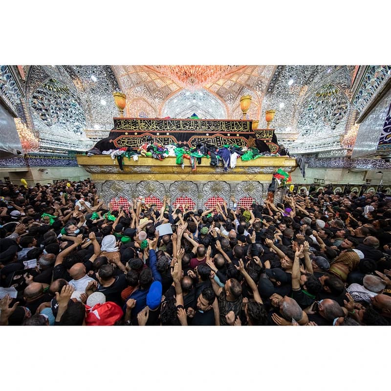 تابلو شاسی مدل کربلا ، ضریح مطهر حرم امام حسین (ع) کد 23