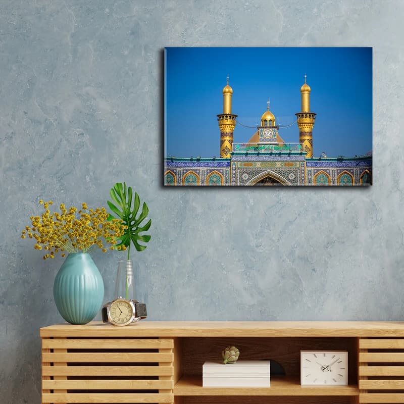 تابلو شاسی مدل کربلا حرم حضرت ابوالفضل العباس (ع) کد 22 — تصویر ۳