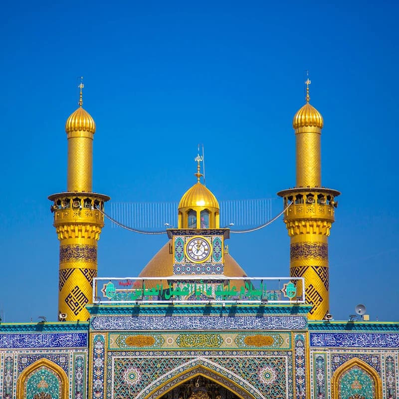 تابلو شاسی مدل کربلا حرم حضرت ابوالفضل العباس (ع) کد 22