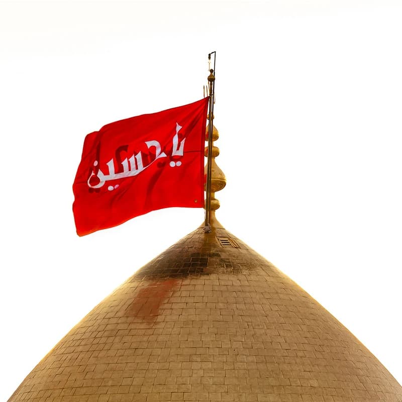 تابلو شاسی مدل کربلا ، گنبد حرم امام حسین (ع) کد 02 — تصویر ۲