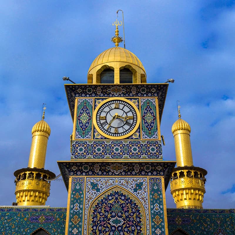تابلو شاسی مدل کربلا حرم امام حسین (ع) کد 02
