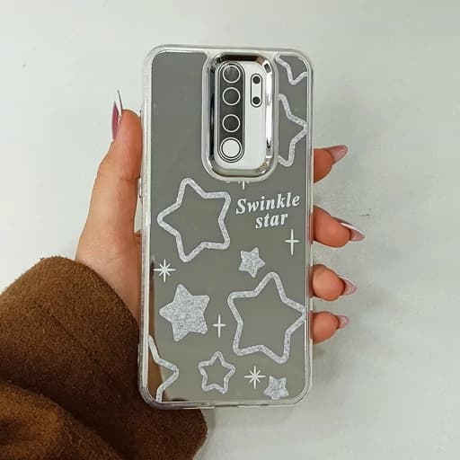 گارد گوشی Note 8 pro طرح آیینه ای فانتزی مدل ستاره ای نوت 8 پرو قاب و کاور