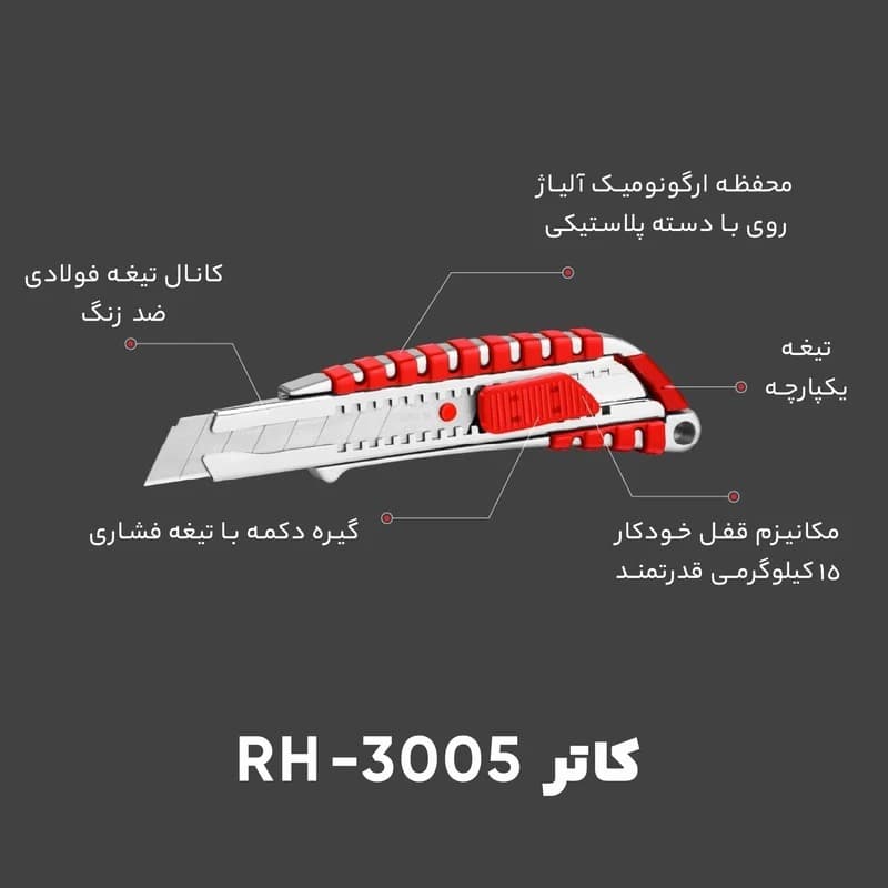 کاتر رونیکس مدل 3005 — تصویر ۲