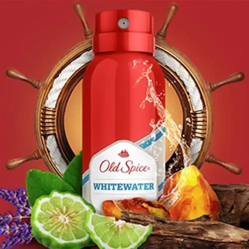 اسپری دئودورانت فاقد آلومينيوم white water اولد اسپايس 150 ميل — تصویر ۲