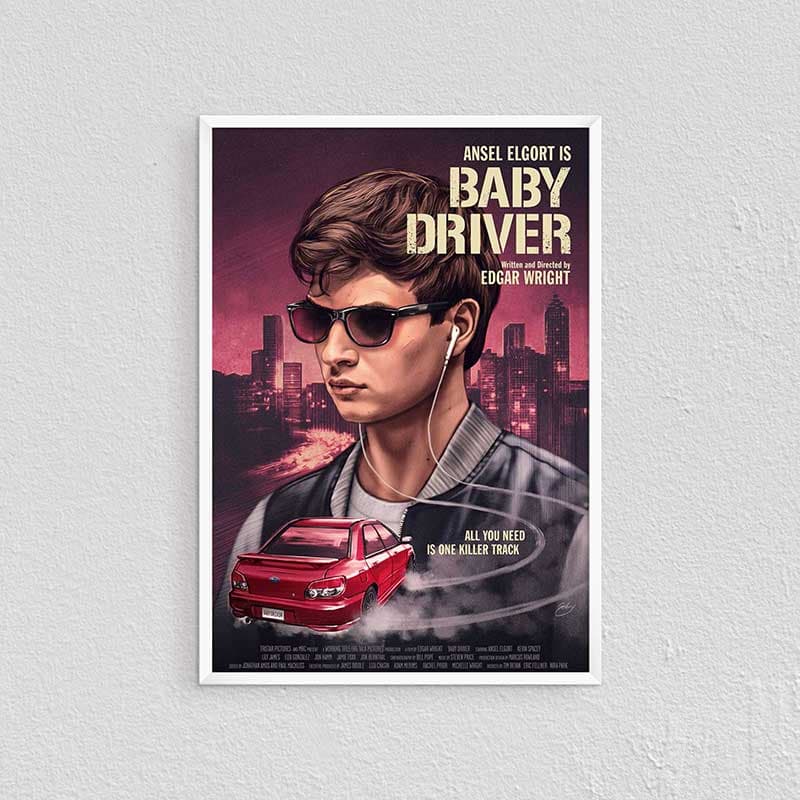 تابلو سینمایی Baby Driver — تصویر ۲