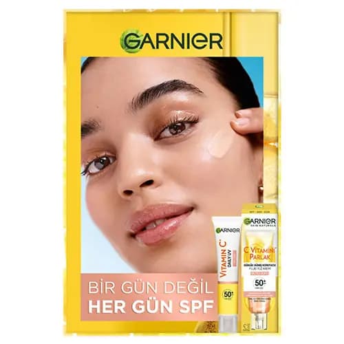 ضدآفتاب فلوئيدي ويتامين سي رنگي گارنير با SPF 50+ — تصویر ۳