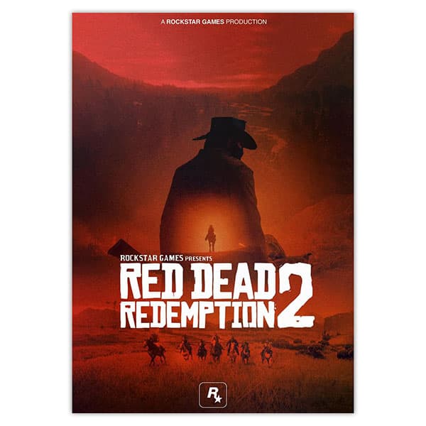 پوستر بازی red dead redemption 2