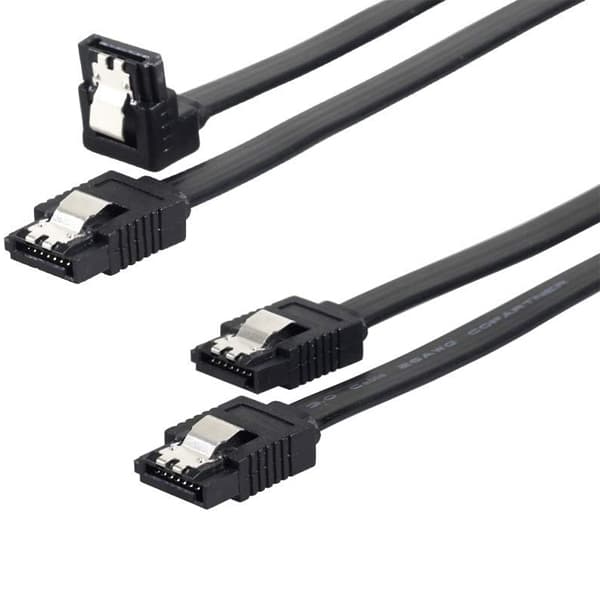 کابل دیتا SATA 3 مدل 12CF1 طول 0.5 متر بسته 2 عددی